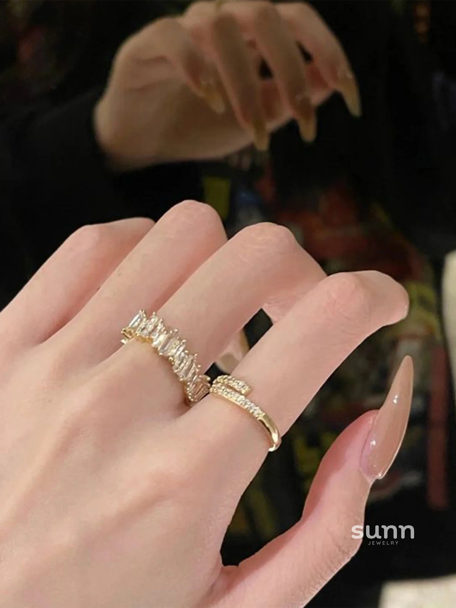 Tahiry Rose Gold Open Ring