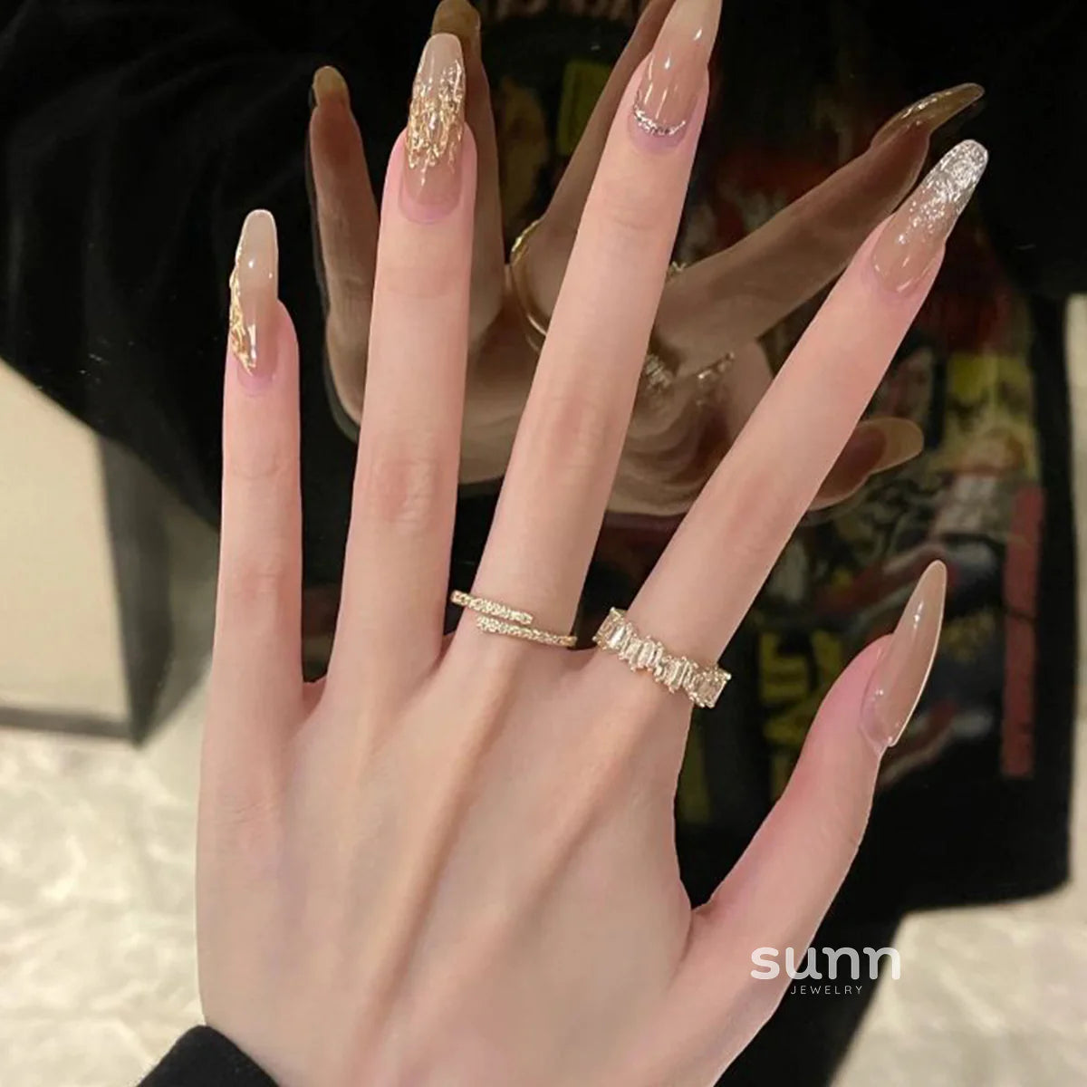 Tahiry Rose Gold Open Ring