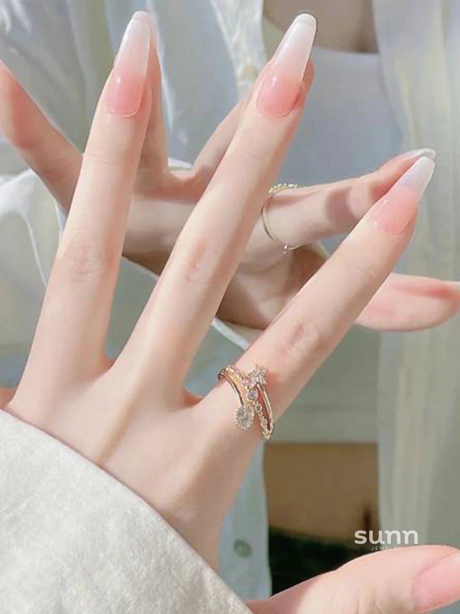 Tahiry Rose Gold Open Ring