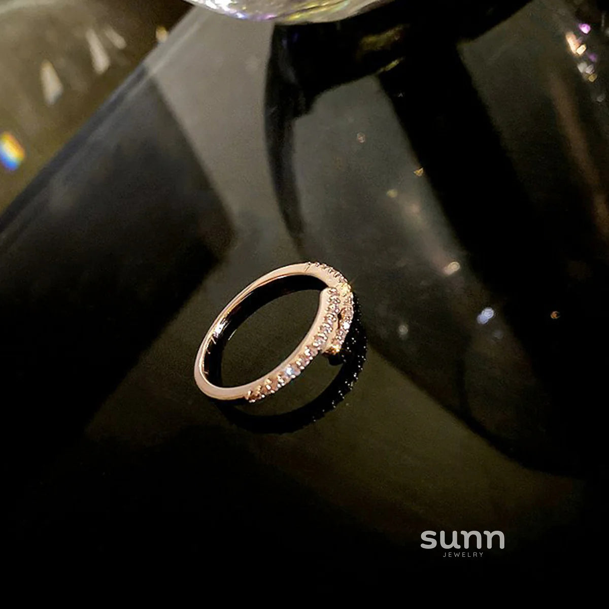 Tahiry Rose Gold Open Ring