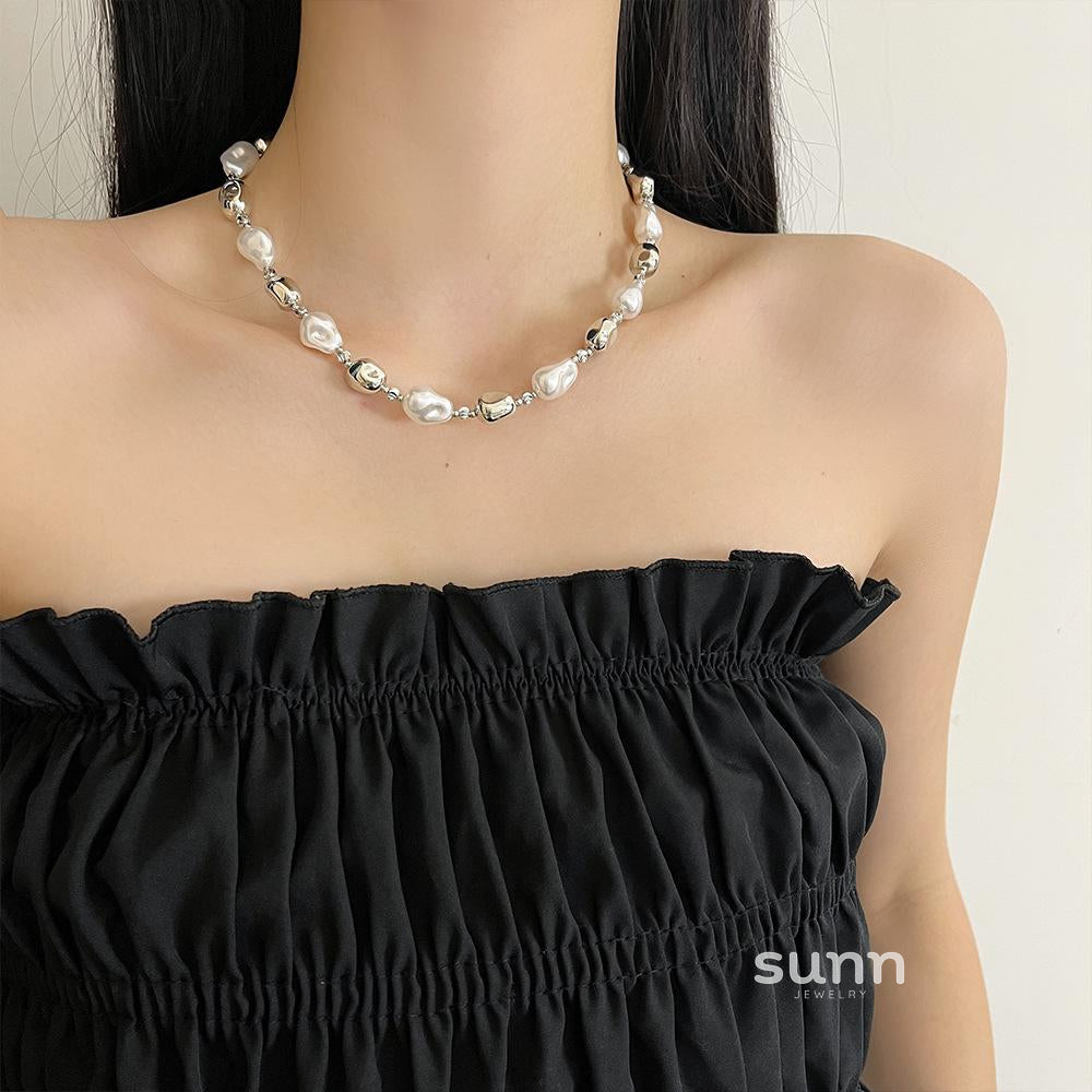 Taina Baroque Pearl Necklace [Q30VPALI]