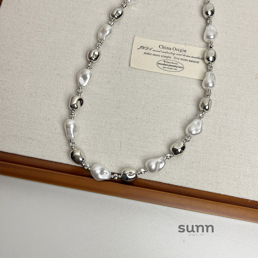 Taina Baroque Pearl Necklace [XMWOSESW]