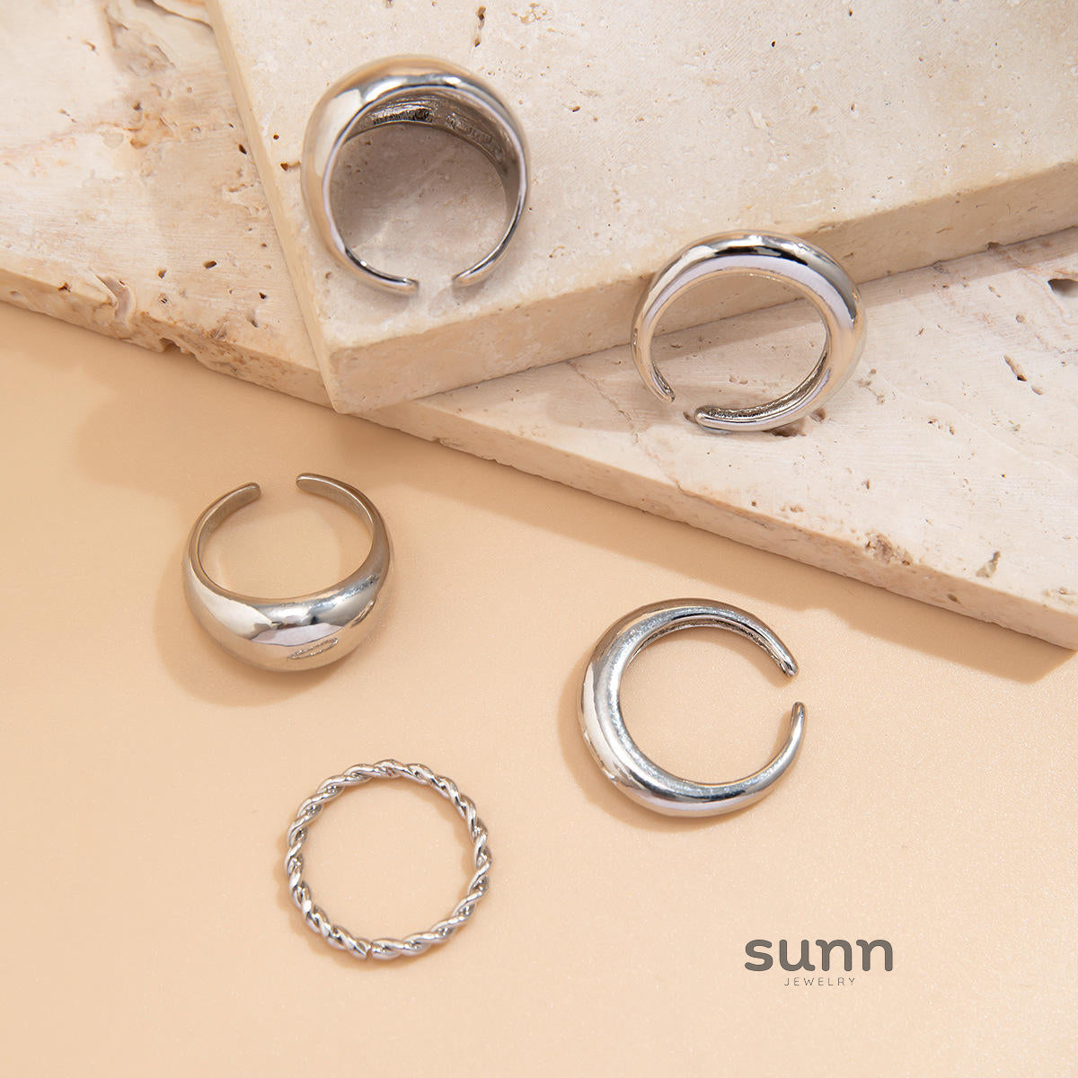 Taishmara Stackable Ring Set [C6TEULZ0]