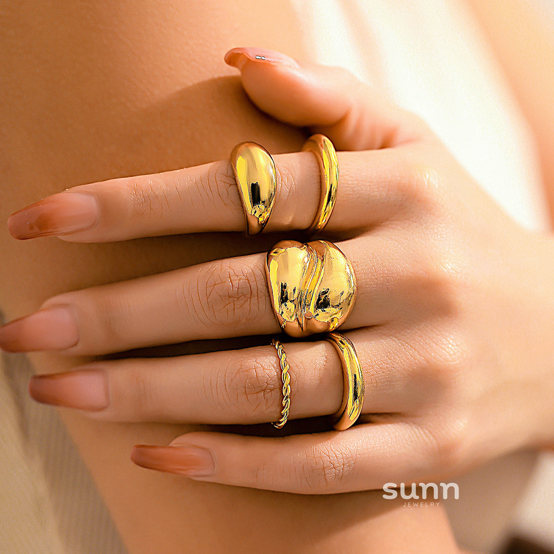 Taishmara Stackable Ring Set [6CCTR3XV]