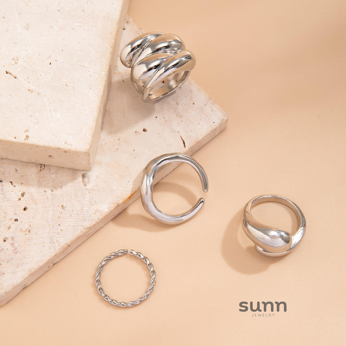 Taishmara Stackable Ring Set [BFVJWB0H]