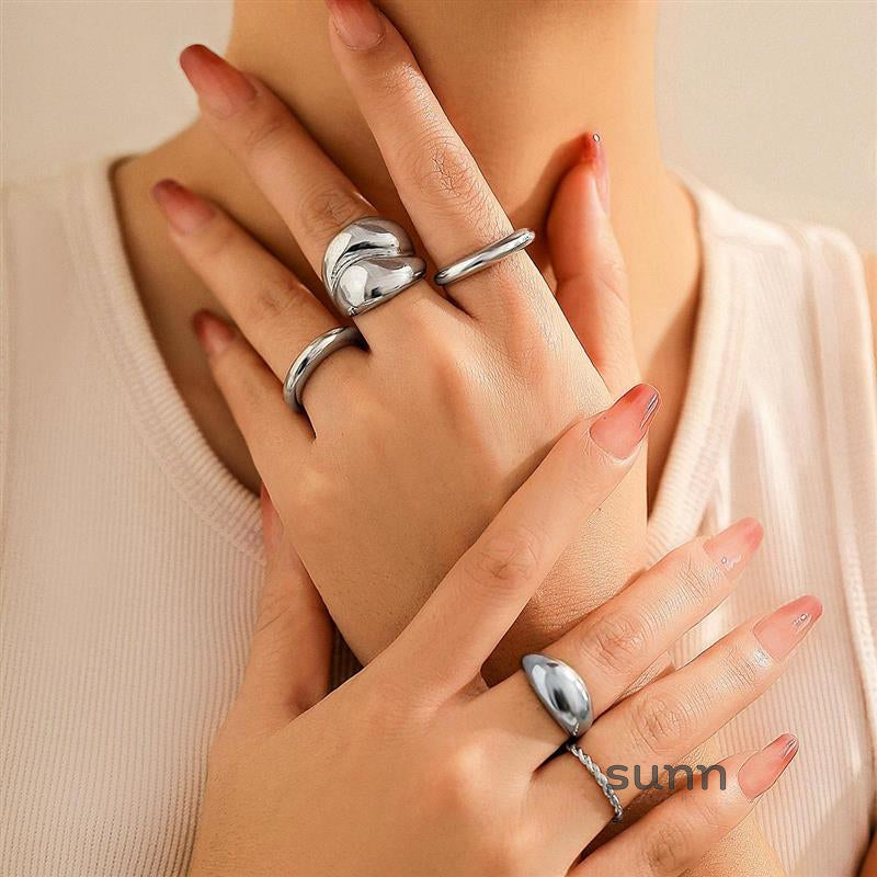 Taishmara Stackable Ring Set [JR5SKL1W]