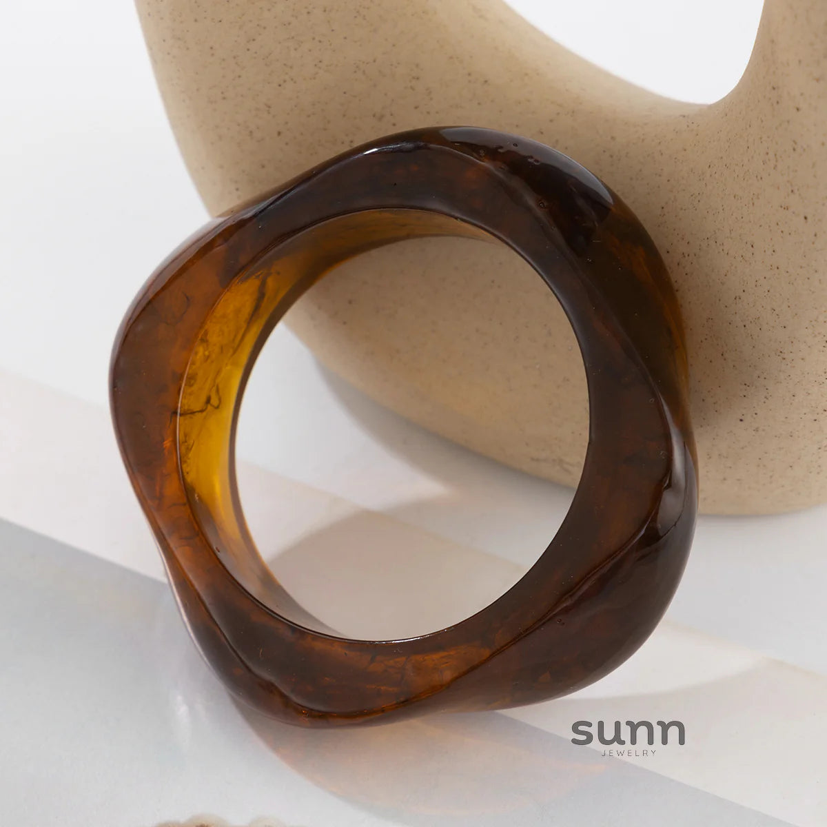 Takiyah Irregular Acrylic Bracelet