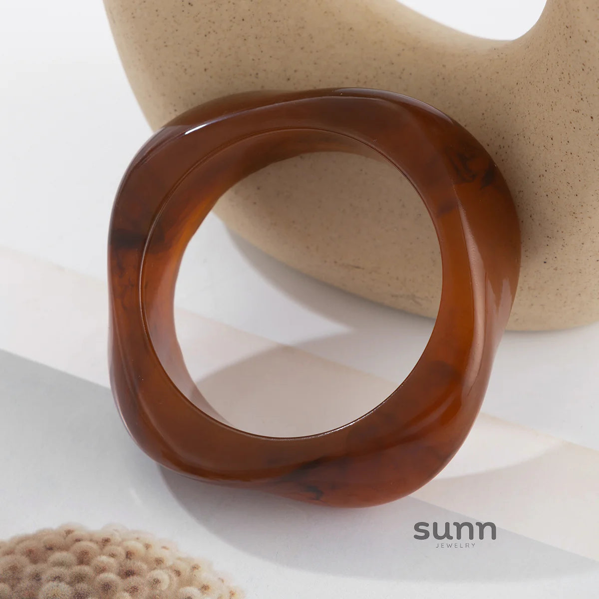 Takiyah Irregular Acrylic Bracelet