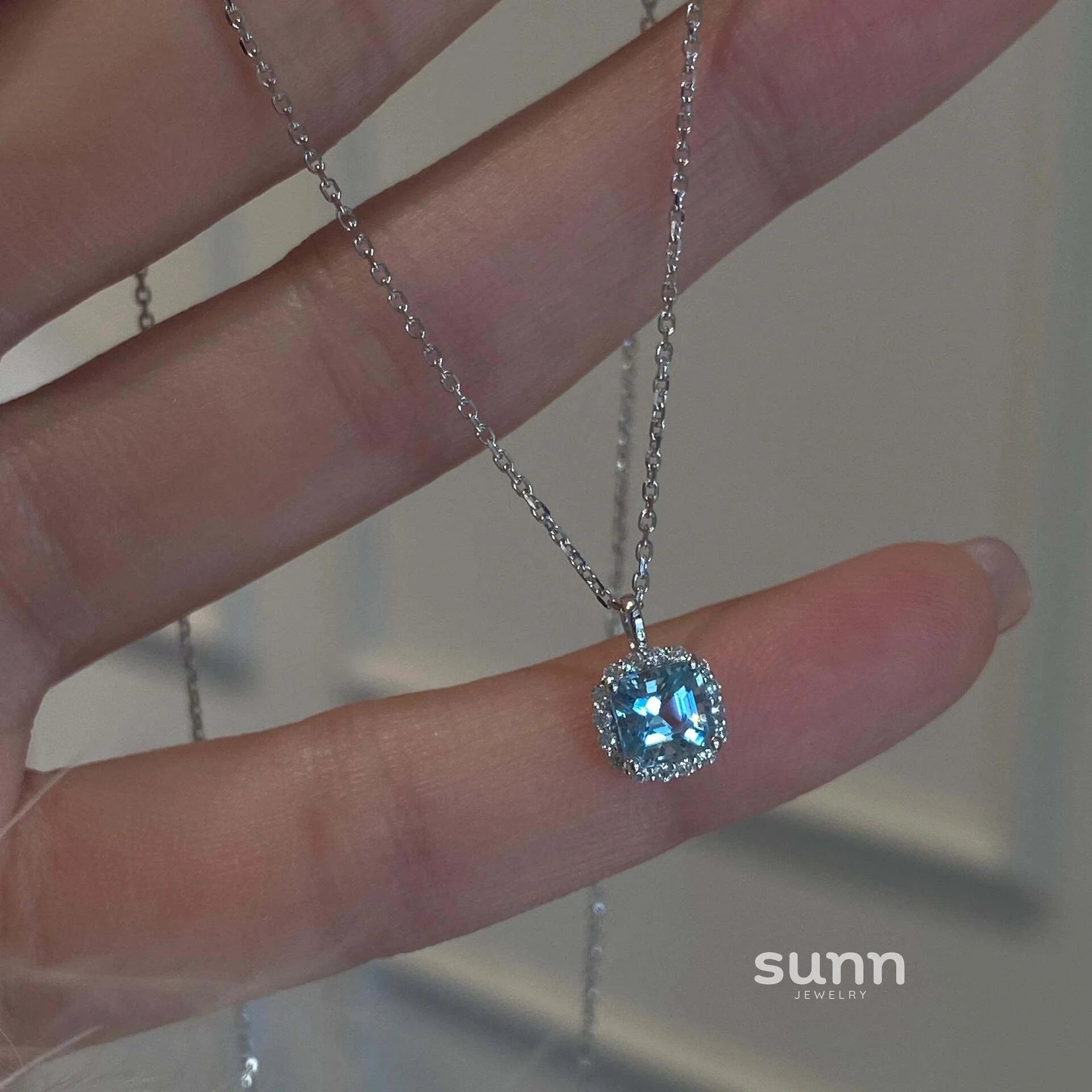 Takiyah Ocean Blue Star Necklace