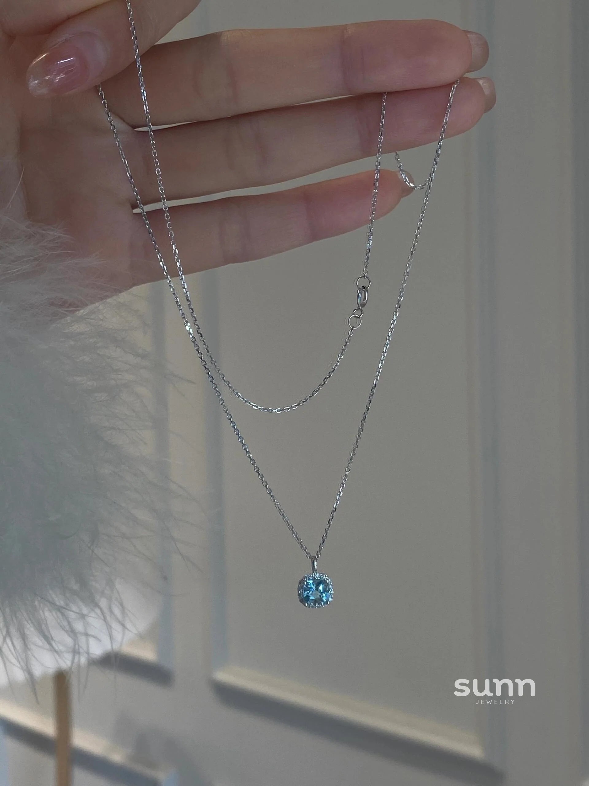 Takiyah Ocean Blue Star Necklace