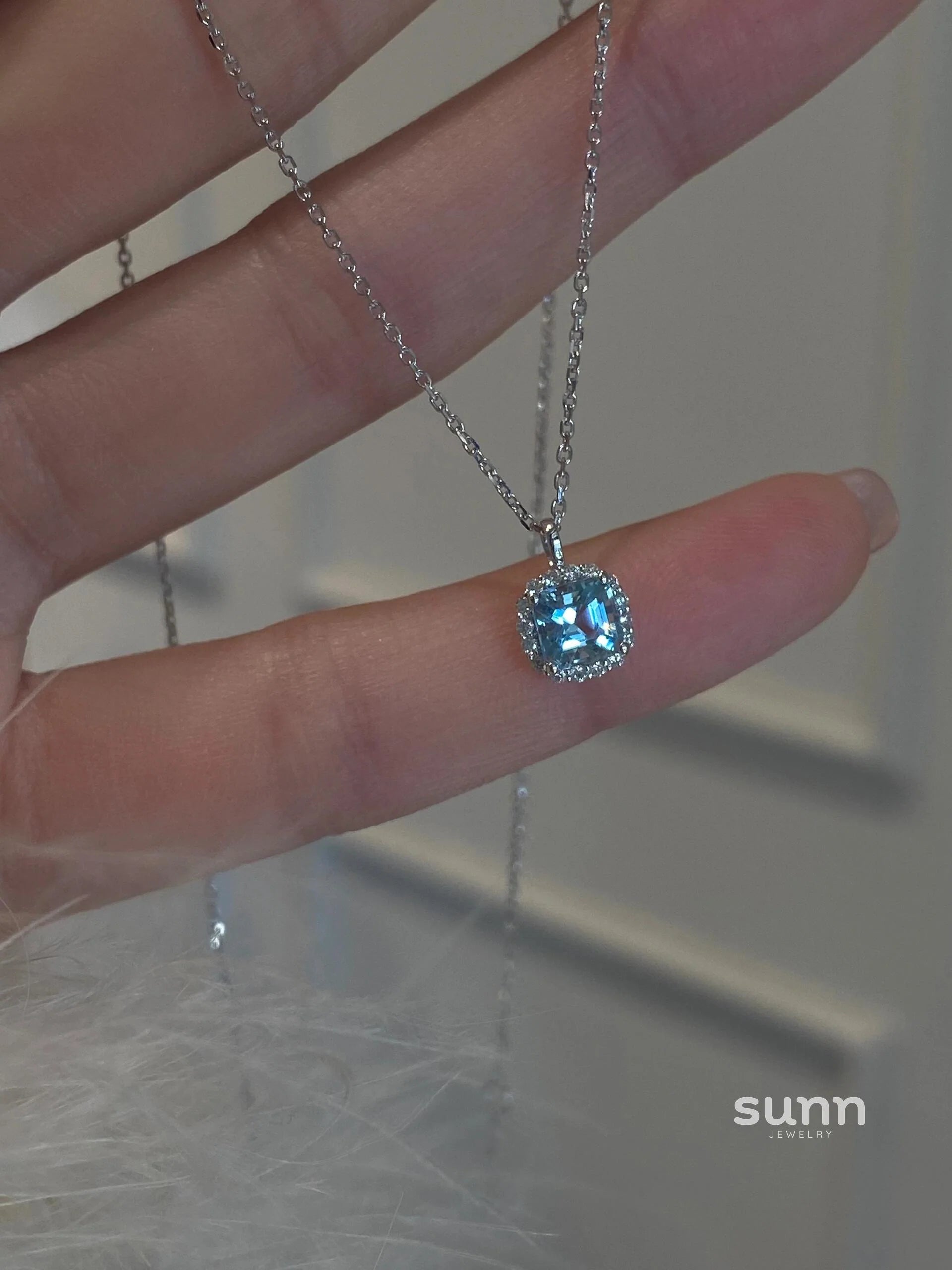 Takiyah Ocean Blue Star Necklace