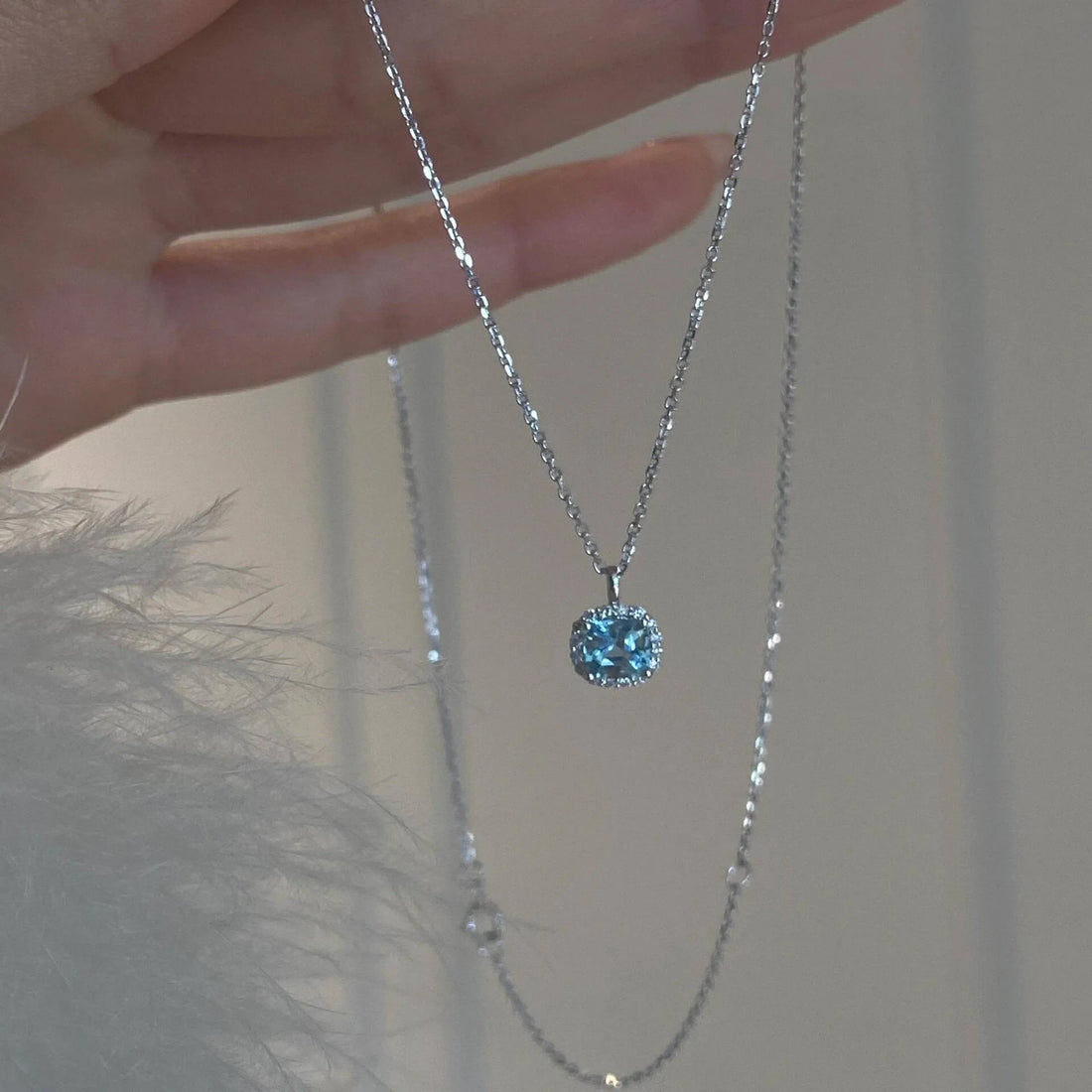 Takiyah Ocean Blue Star Necklace
