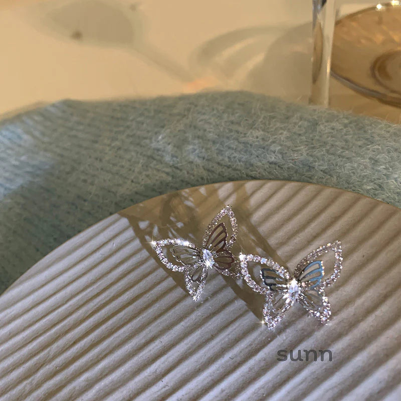 Tali Zirconia Butterfly Studs