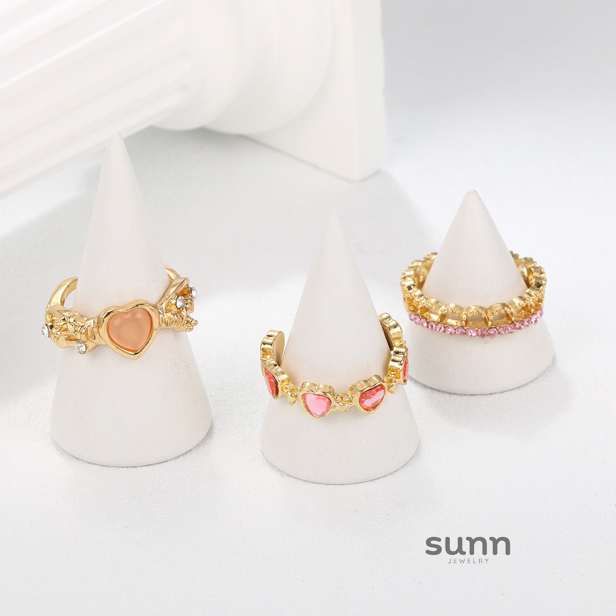 Talia Delicate Butterfly Ring Set [ZSB77625]
