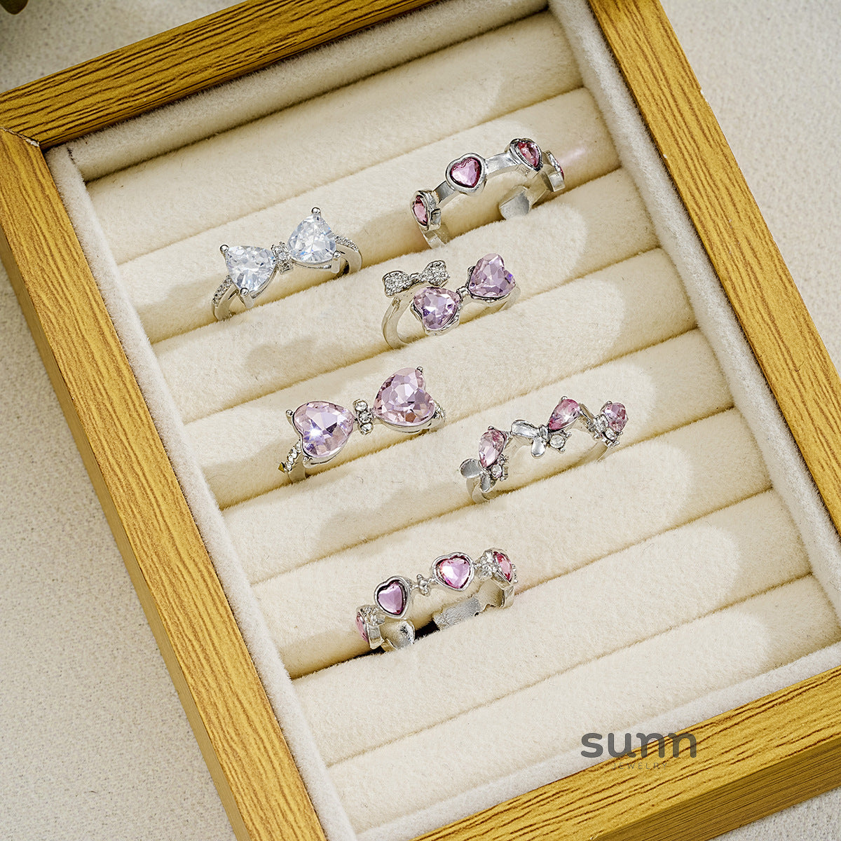 Talia Delicate Butterfly Ring Set [RLCYW71Q]