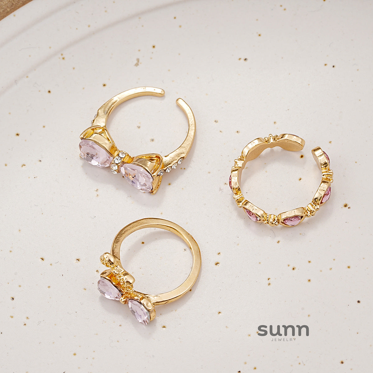 Talia Delicate Butterfly Ring Set [C7A8PFIC]