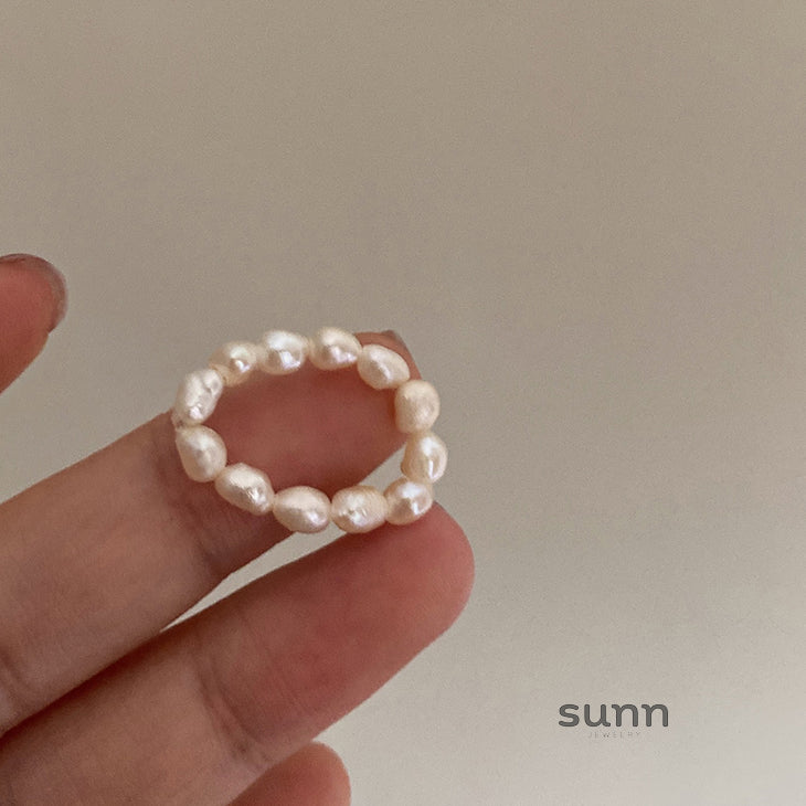 Talitha Gold Pearl Ring [NLCFYVDY]