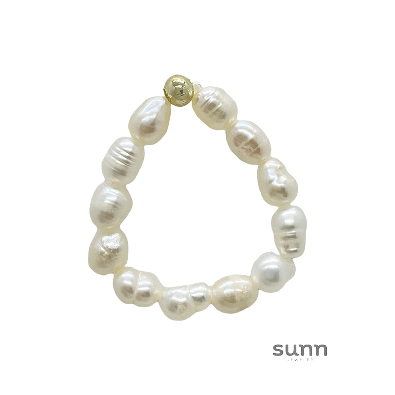 Talitha Gold Pearl Ring [96XT4SD6]