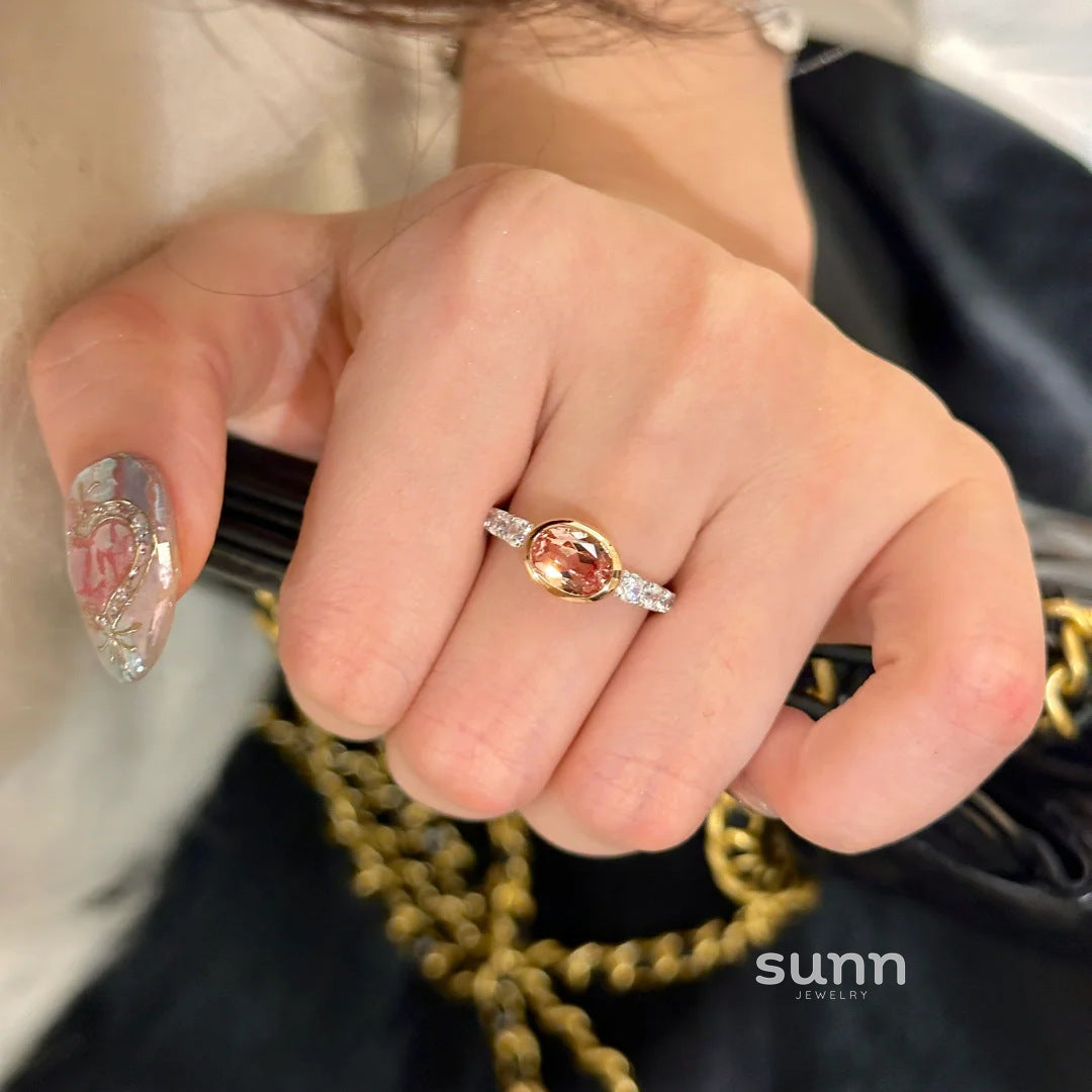 Talitha Oval Treasure Ring [9XM1T9VU]