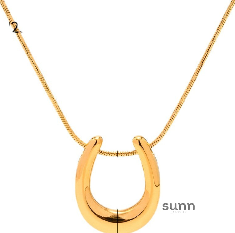 Tallulah Layered Asymmetric Necklace [TPBBJ08E]