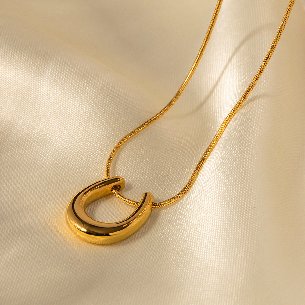 Tallulah Layered Asymmetric Necklace [BL54DBO8]