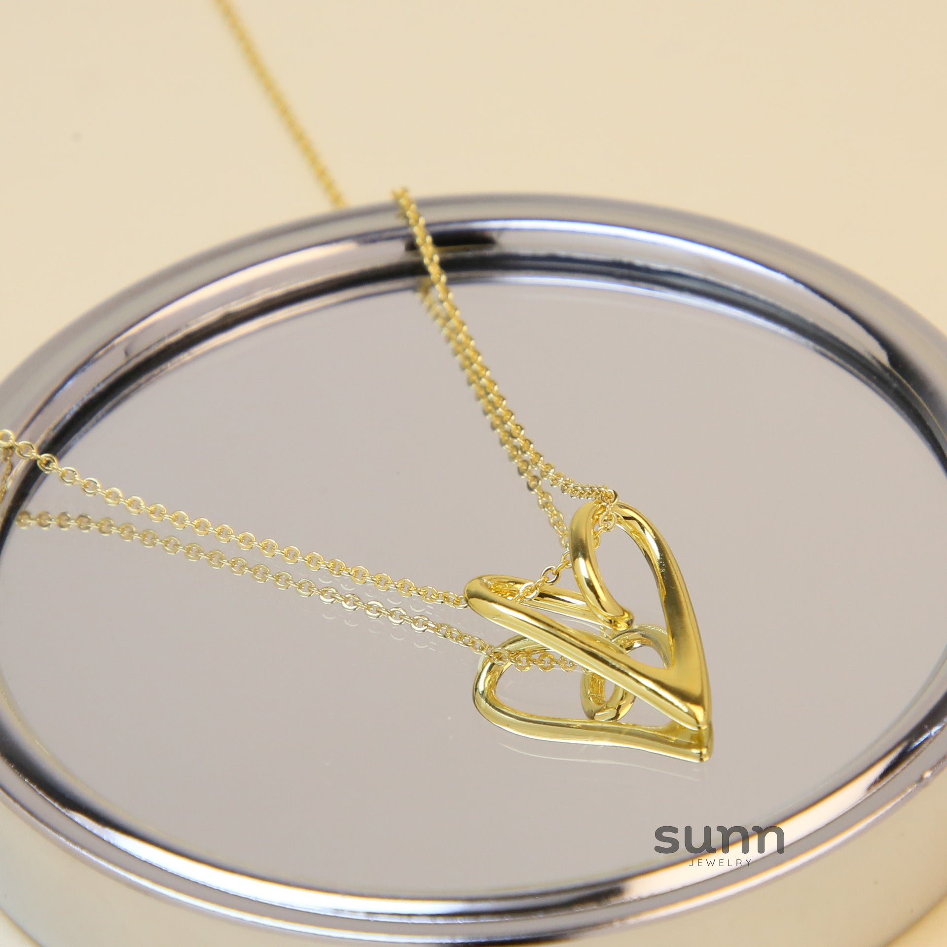 Talulah Glossy Heart Necklace [VCMWG2VQ]