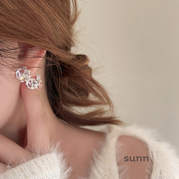 Talulah Gradient Glass Hoops [9RTBHV3Z]