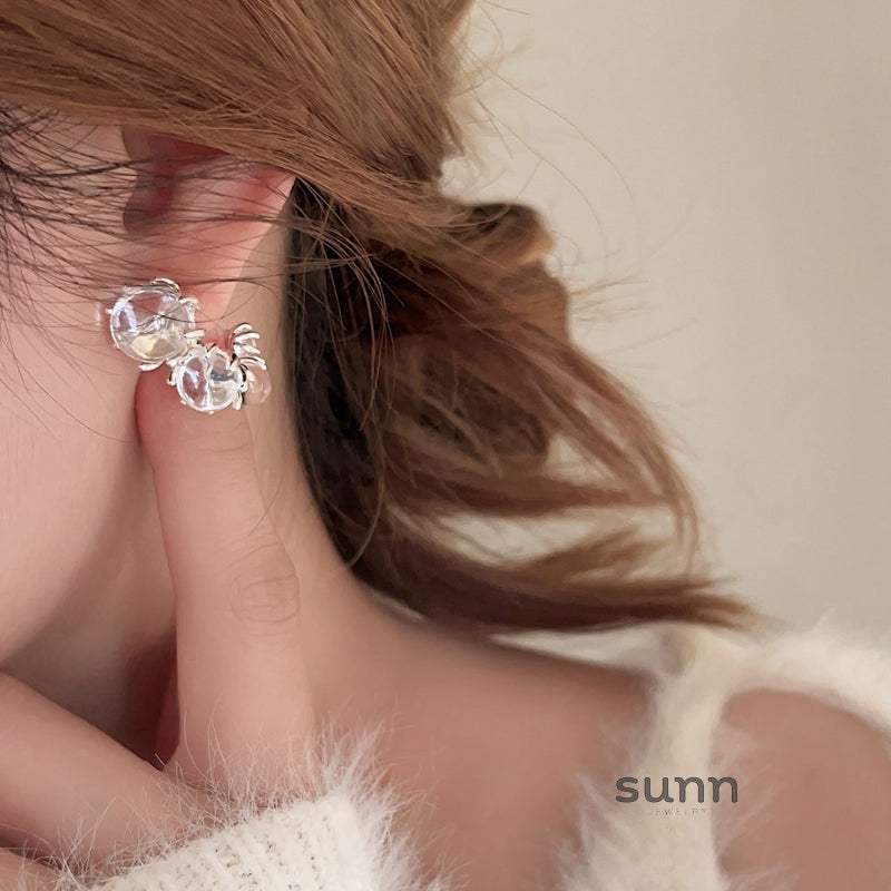 Talulah Gradient Glass Hoops [S62895PD]