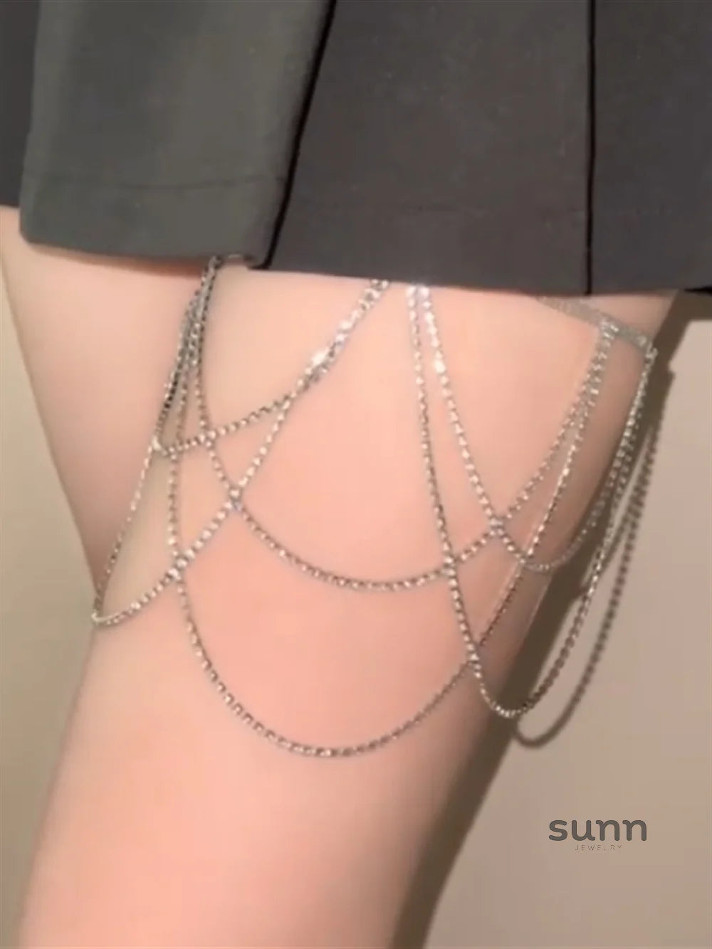 Tamara Sparkle Tassel Leg Chain