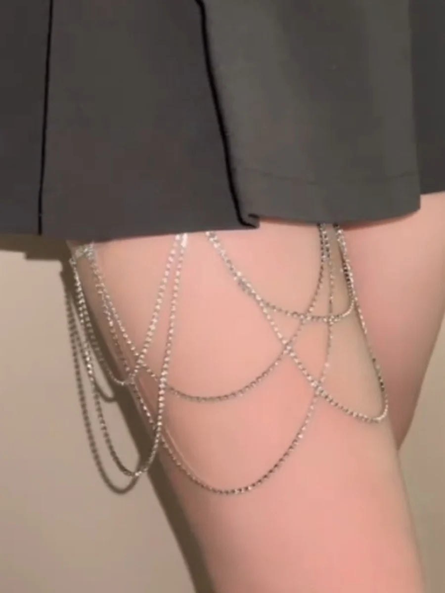 Tamara Sparkle Tassel Leg Chain