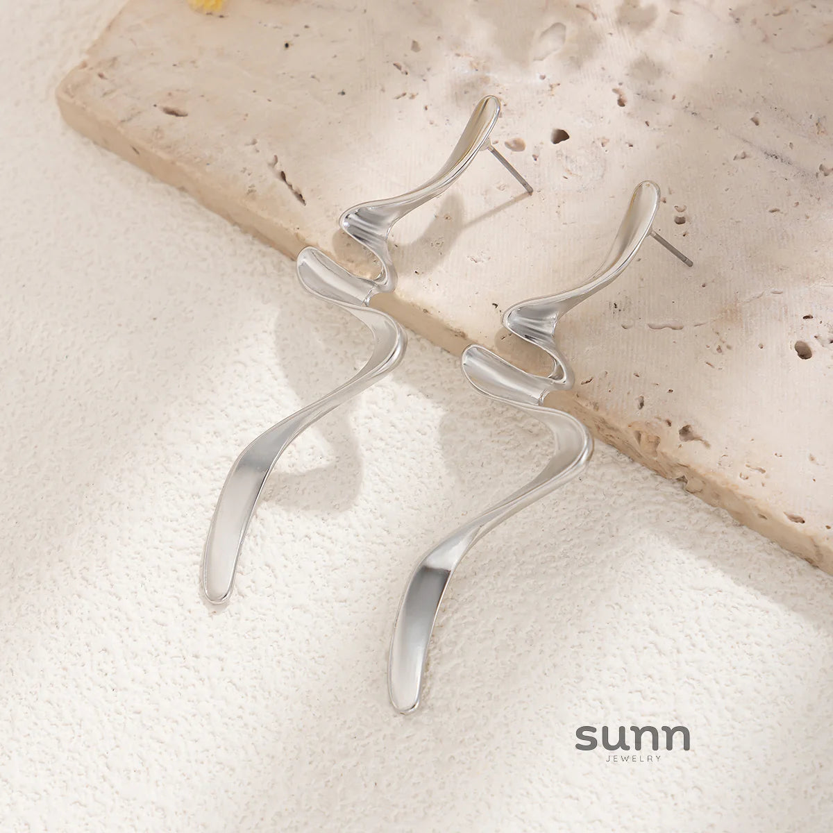 Tanaya Irregular Stud Earrings