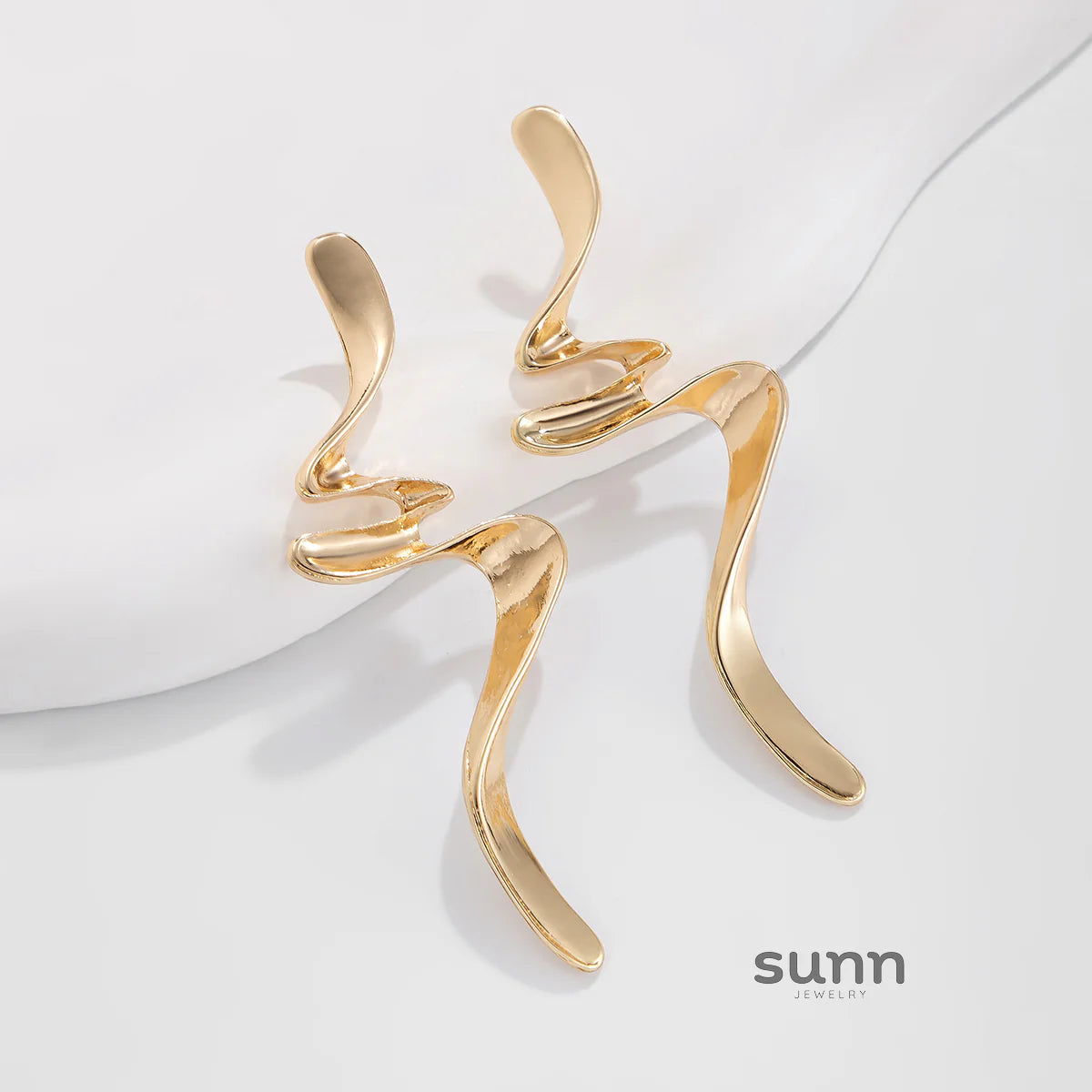 Tanaya Irregular Stud Earrings