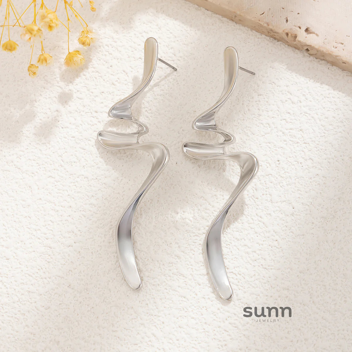 Tanaya Irregular Stud Earrings