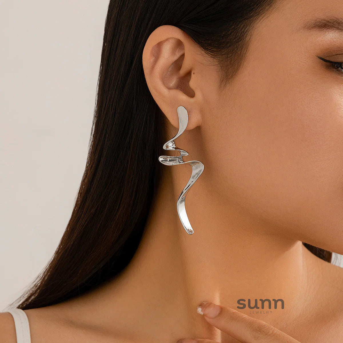 Tanaya Irregular Stud Earrings