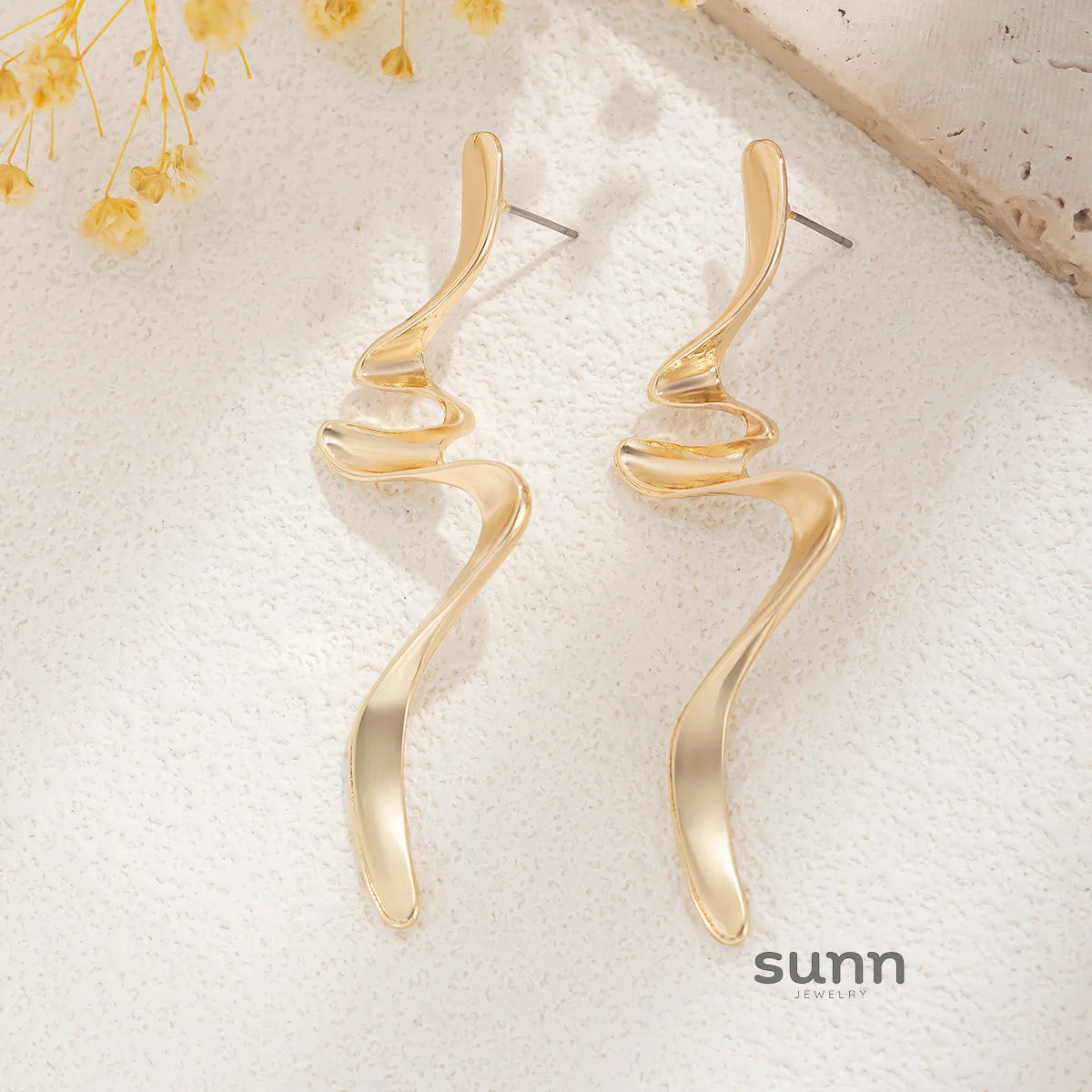 Tanaya Irregular Stud Earrings