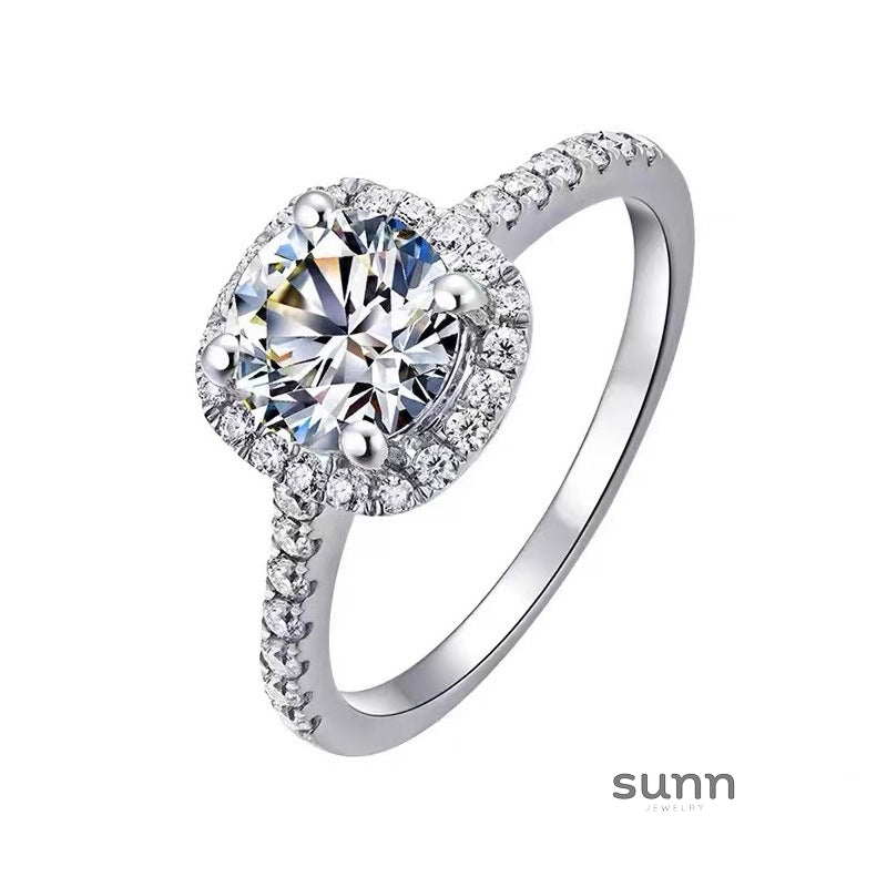 Tanaya Zircon Halo Ring [X5DYSF6A]