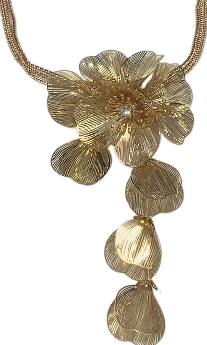 Tanisha Floral Tassel Jewelry
