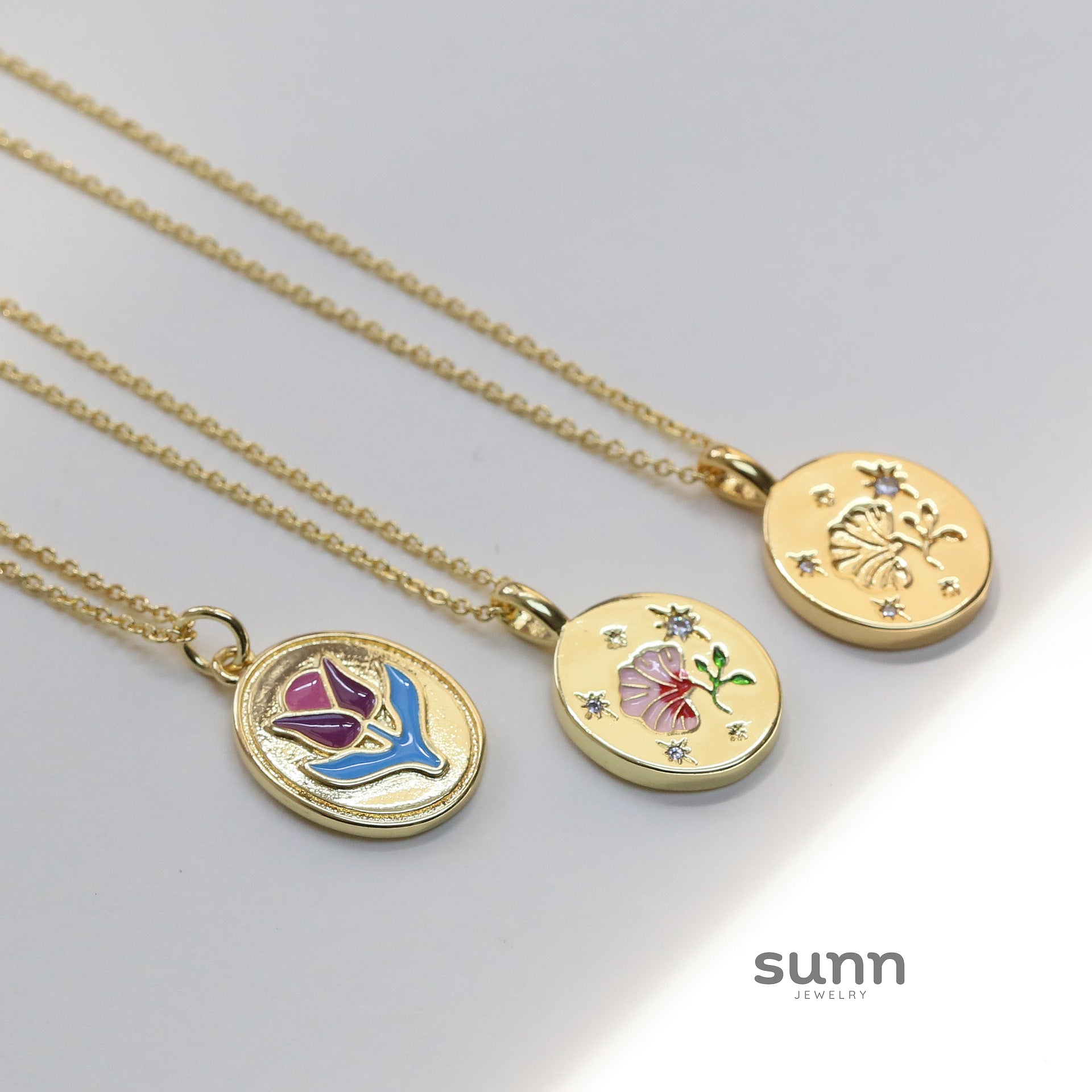 Taniyah Gilded Bloom Necklace [QZWHKFJ0]