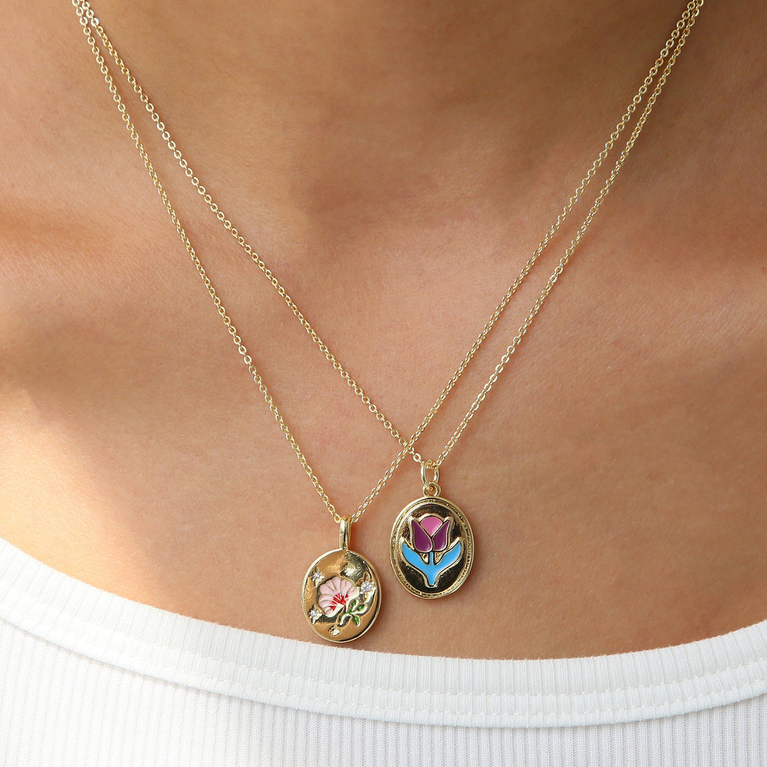 Taniyah Gilded Bloom Necklace [TXNEO7XV]