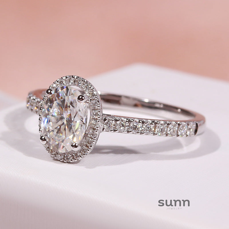 Tariyah Moissanite Oval Open Ring [RDHMAF5D]
