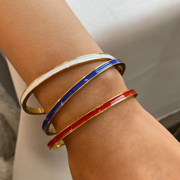 Tariyah Sleek Enamel Bracelet [TMJZYQ4A]