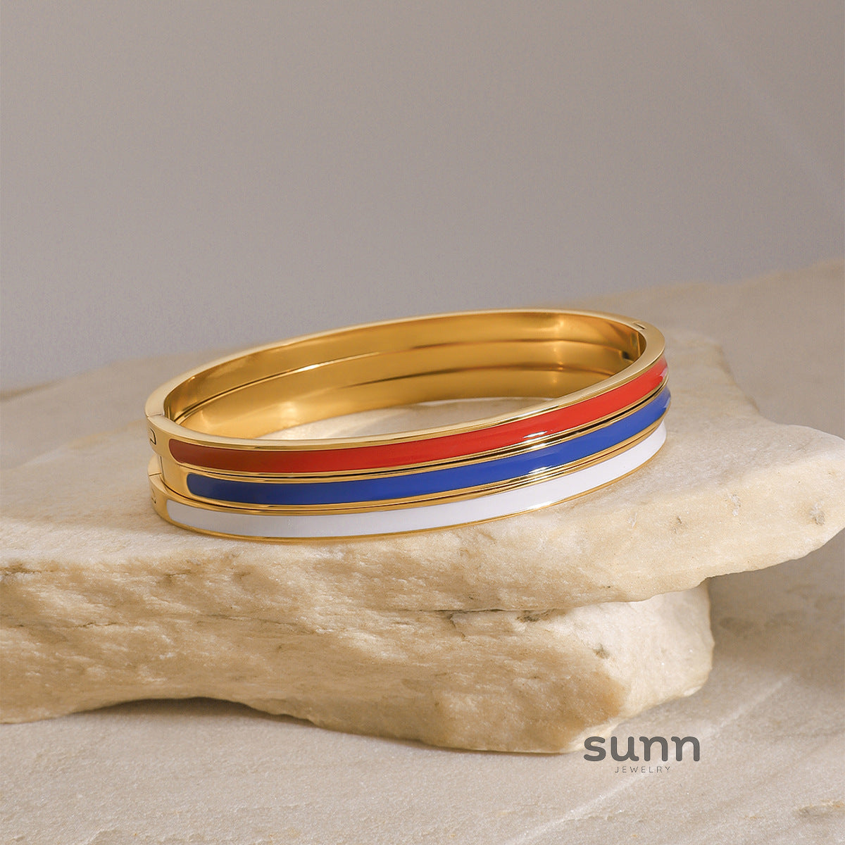 Tariyah Sleek Enamel Bracelet [1W2X3RDC]