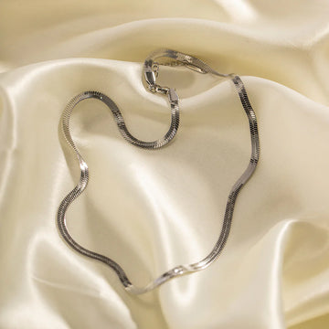 Tatiana Sleek Snake Chain Necklace