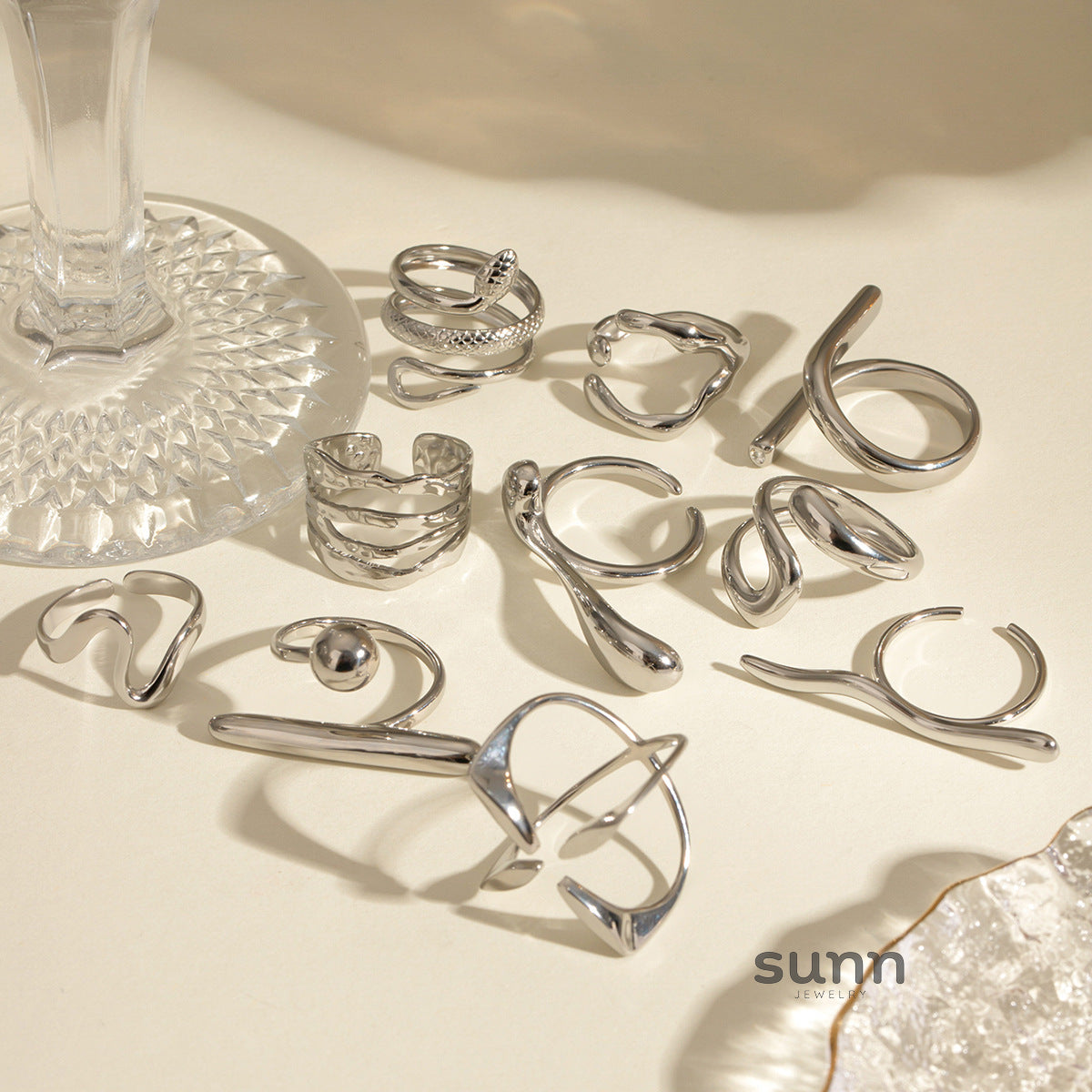 Taya Open Statement Rings [ZHUJ4L2I]