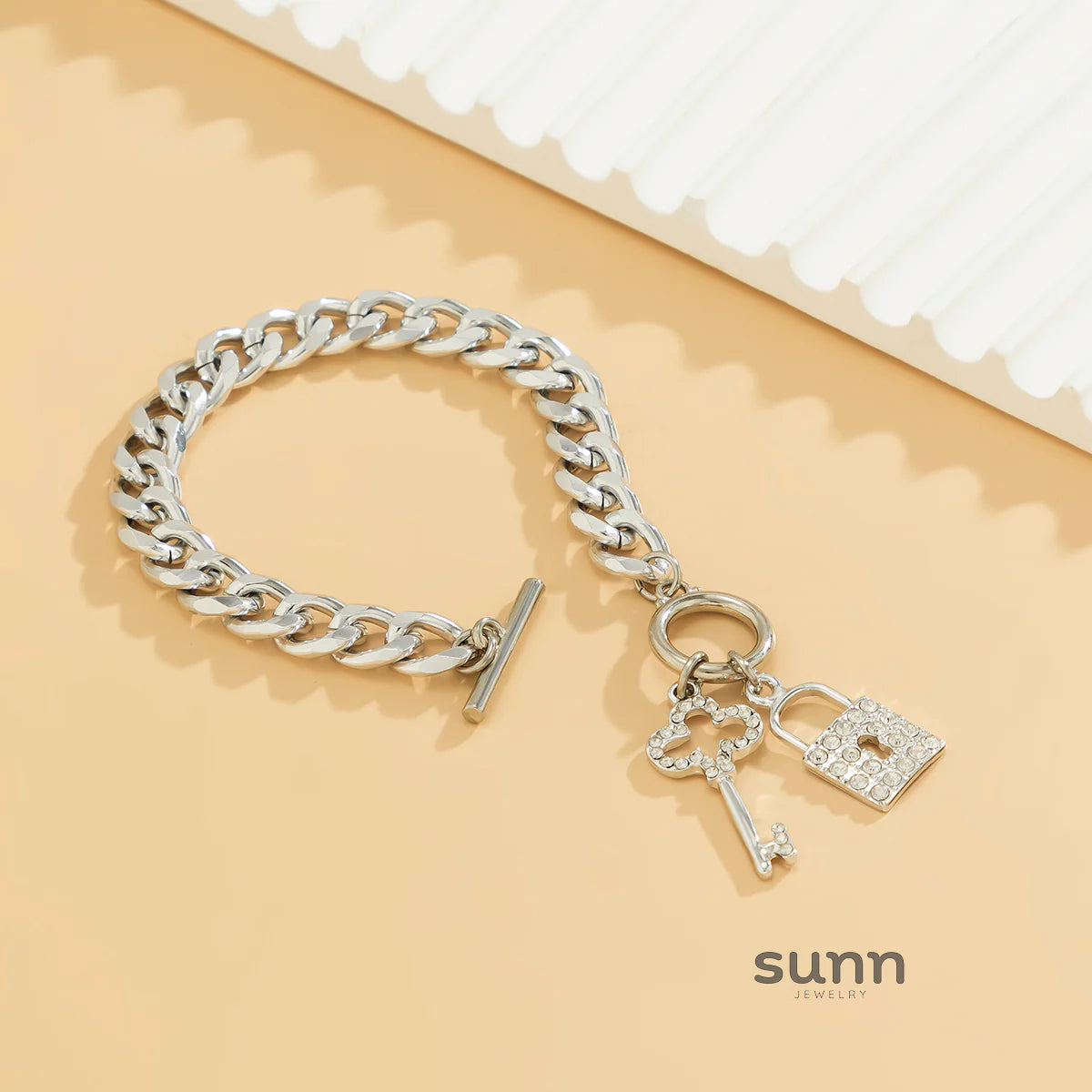 Taylee Rhinestone Lock Set