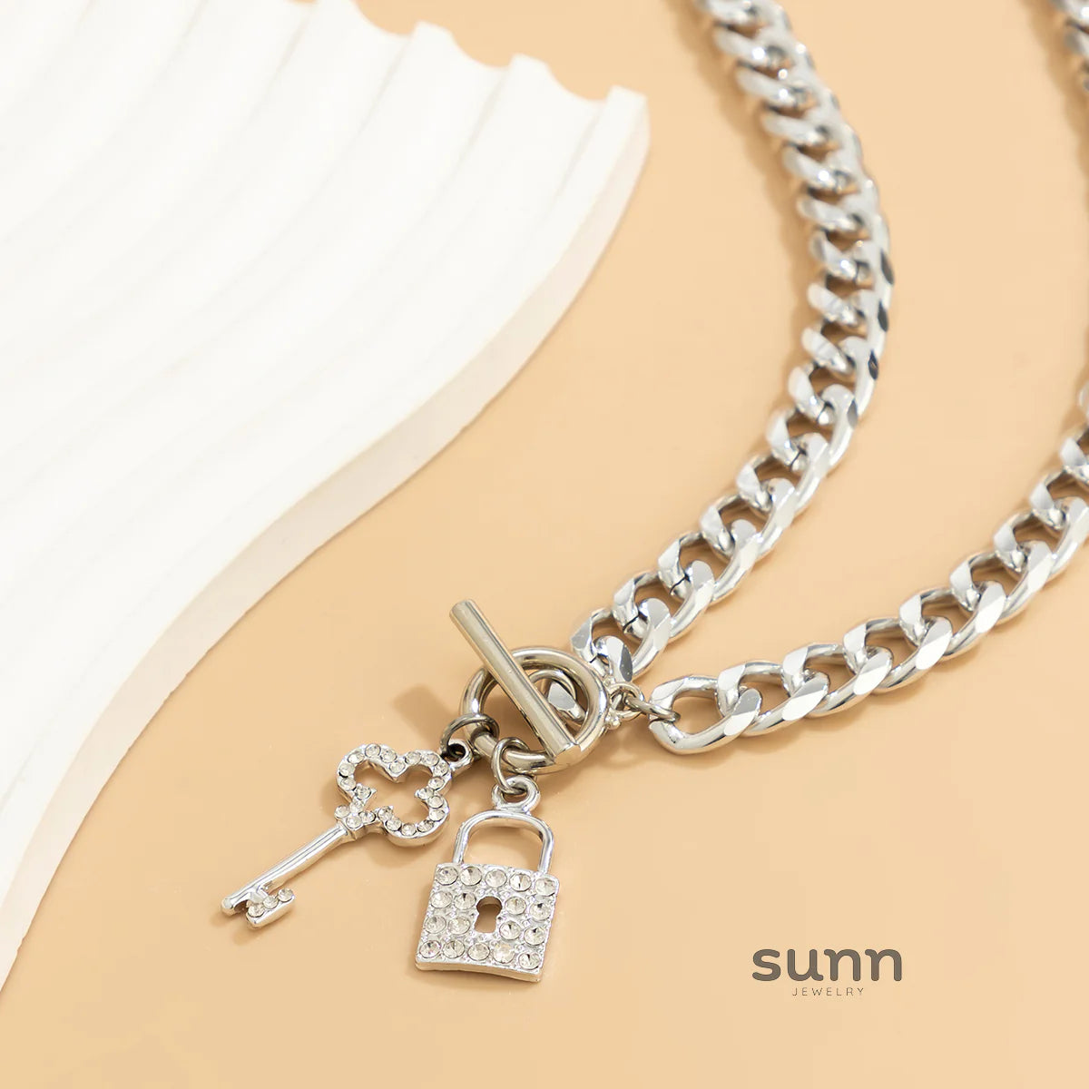Taylee Rhinestone Lock Set