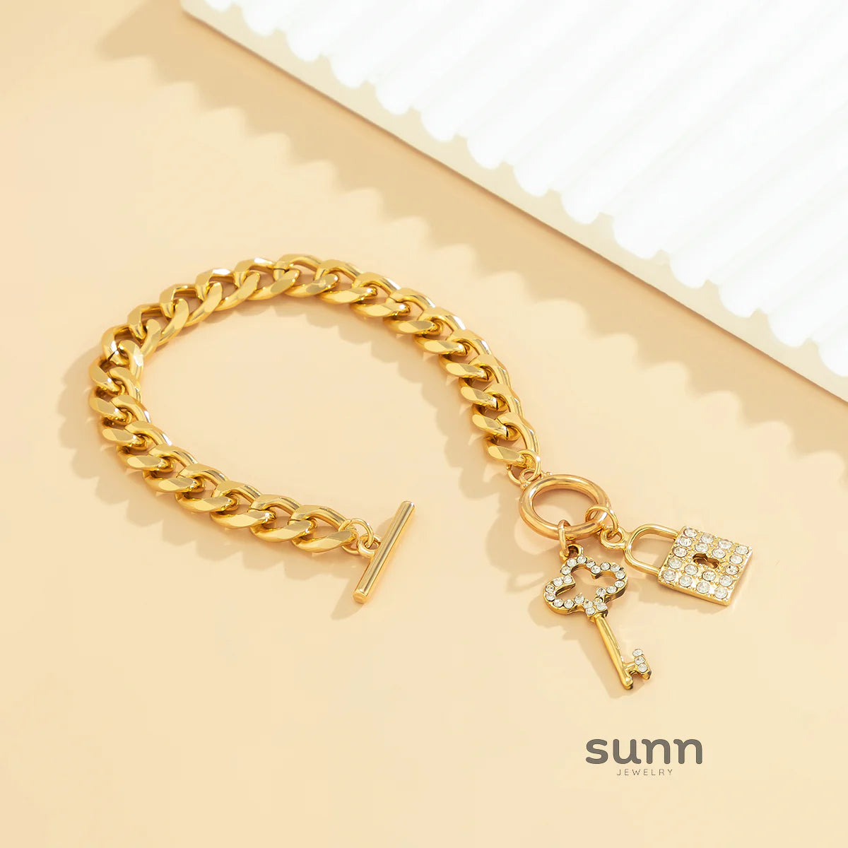 Taylee Rhinestone Lock Set