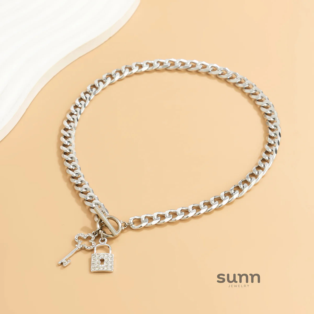 Taylee Rhinestone Lock Set