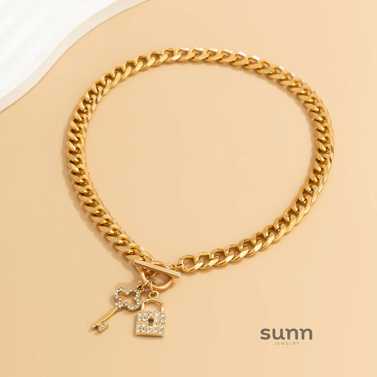 Taylee Rhinestone Lock Set