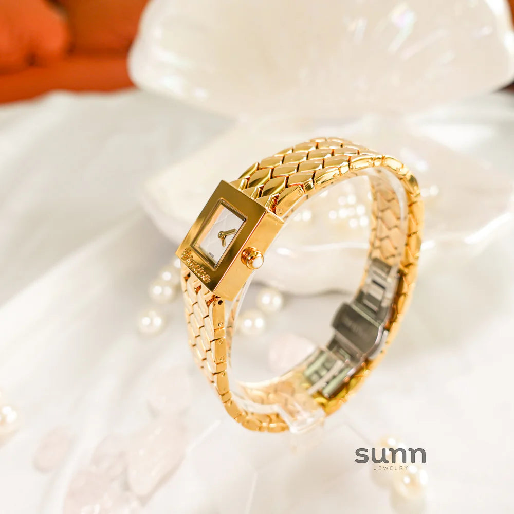 Taylen Quilted Square Watch